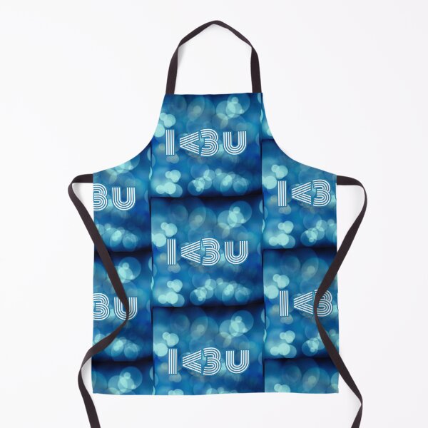 Item preview, I Heart You - I Love You - via Text Message in Blue by Boo-da-chay designed and sold by Boo-da-chay.