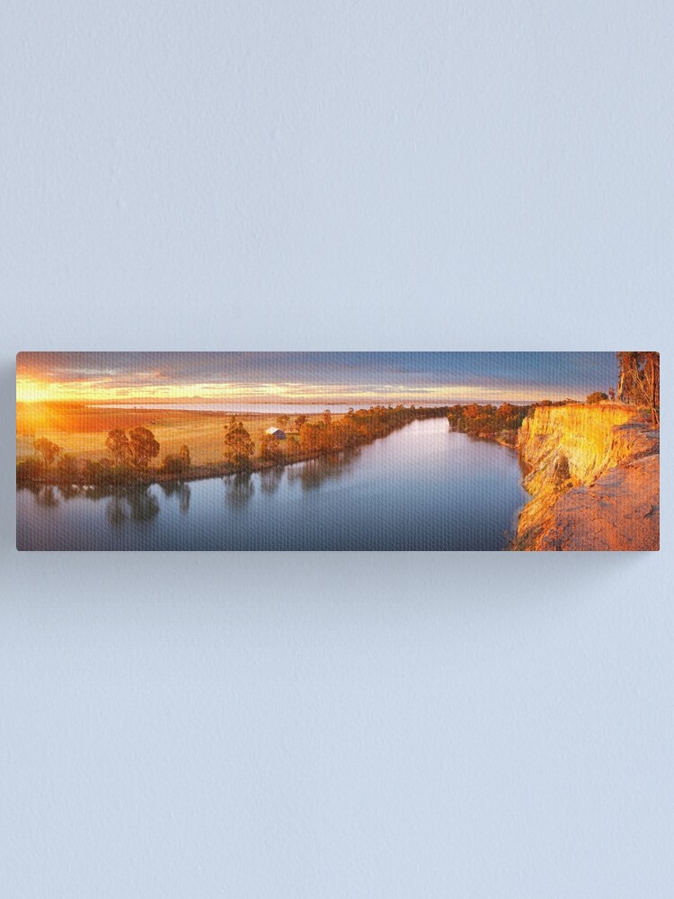 Thumbnail 1 of 3, Canvas Print, Mitchell River, Bairnsdale, Victoria, Australia designed and sold by Chockstone.