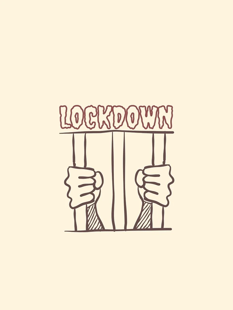 Thumbnail 4 of 4, iPhone Case, Lockdown! designed and sold by InputVSOutput.
