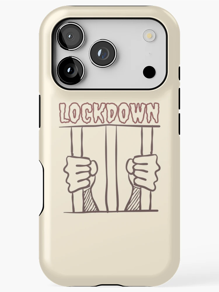 Thumbnail 1 of 4, iPhone Case, Lockdown! designed and sold by InputVSOutput.