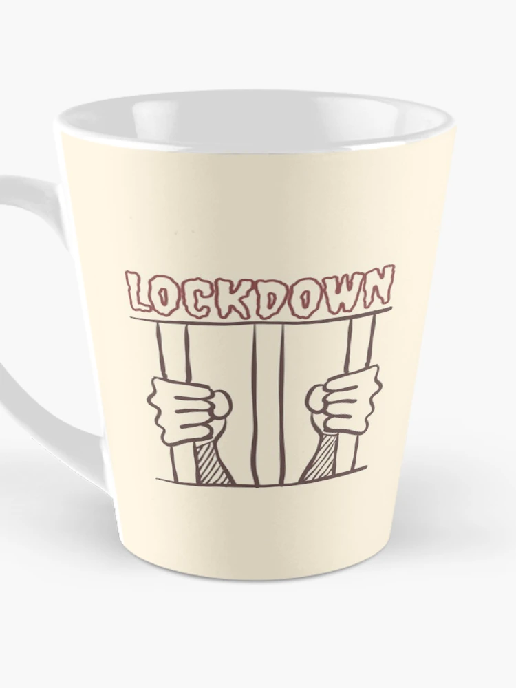 Thumbnail 3 of 4, Coffee Mug, Lockdown! designed and sold by InputVSOutput.