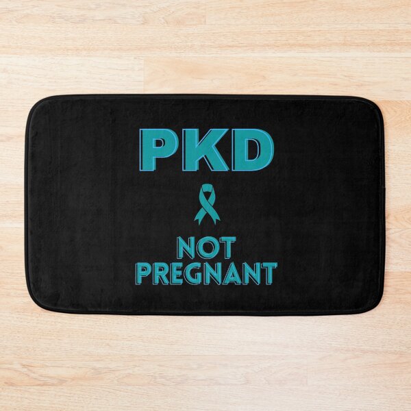 Item preview, Polycystic Kidney Disease PKD Not Pregnant Text Design designed and sold by Gramsta.