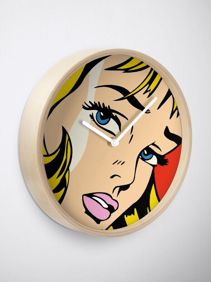 Alternate view of A vectorised Roy Lichtenstein Clock