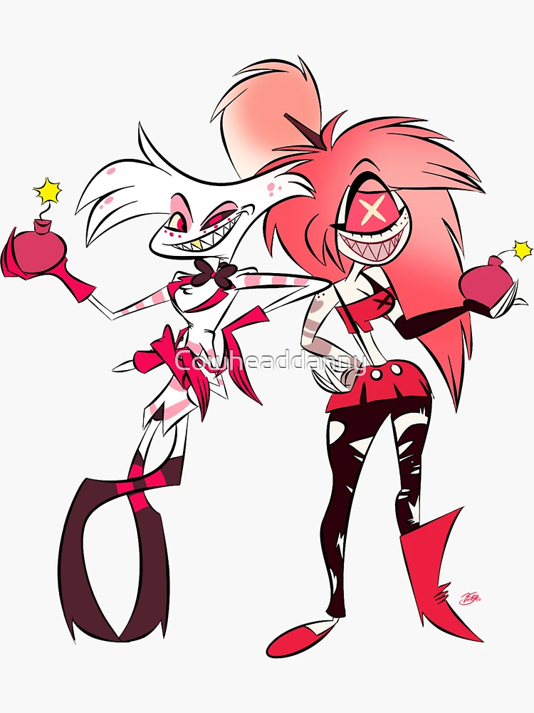 HAZBIN HOTEL Angel Dust CherryBomb ピンバッジ Hazbin Hotel Cherry bomb(チェリーボム)ピンズ Hazbin Hotel Cherri