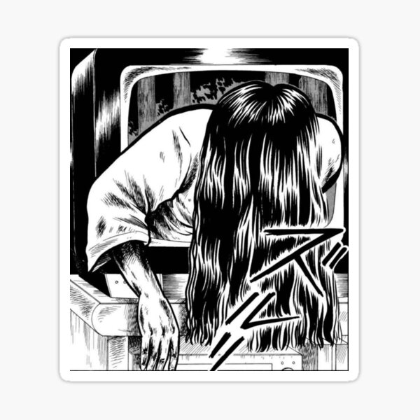 Sadako Sticker For Sale By Slasherfanatic Redbubble