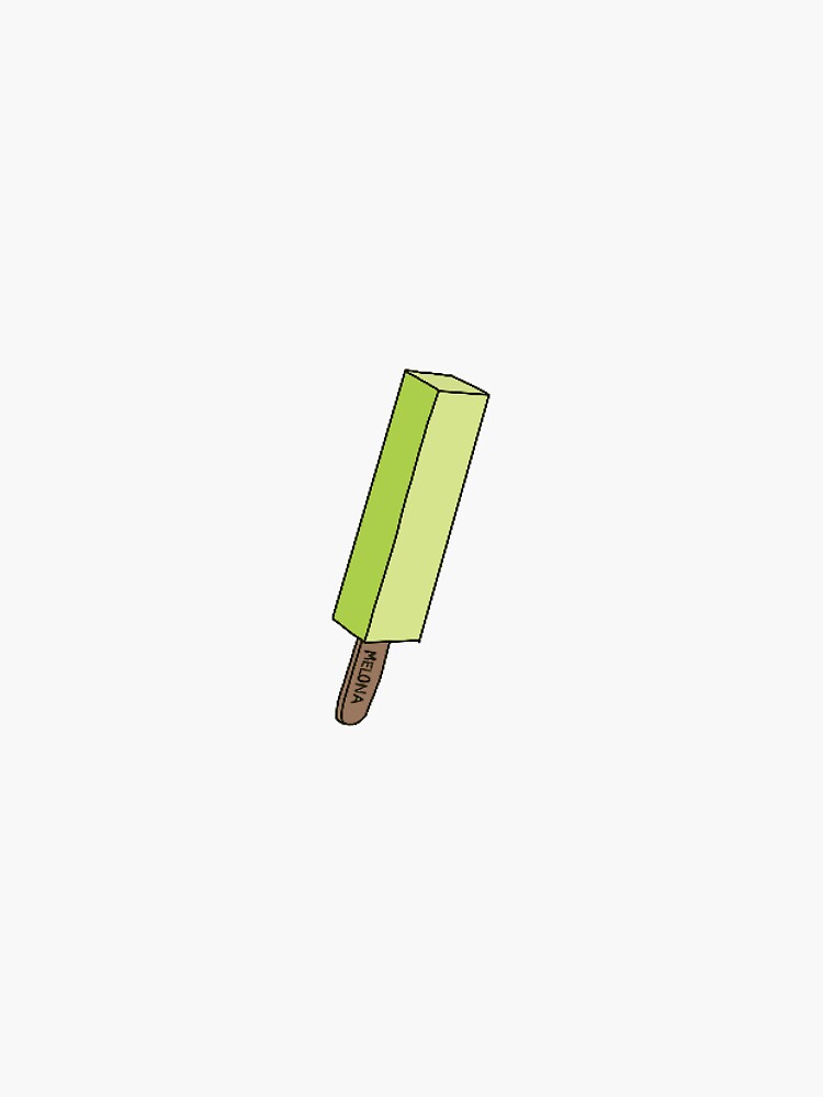 "Melona Icecream" Sticker by ayang0728 Redbubble