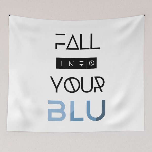 Item preview, BLU Black Text designed and sold by usernate.