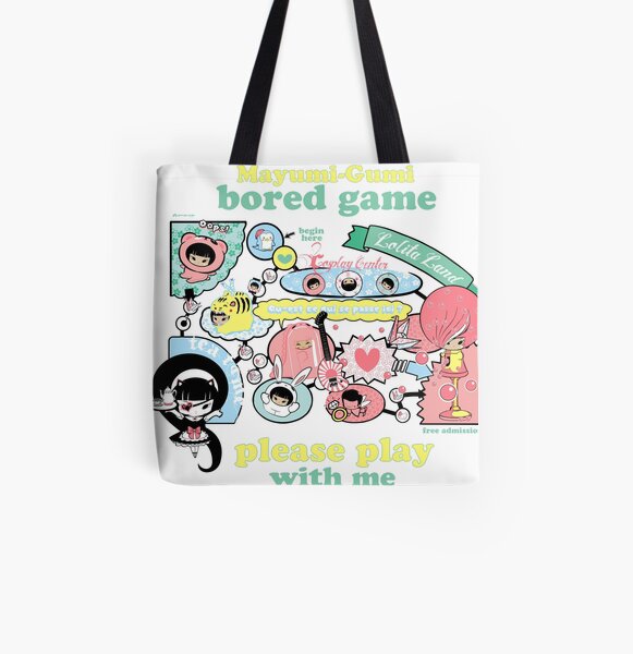 Bored Game All Over Print Tote Bag