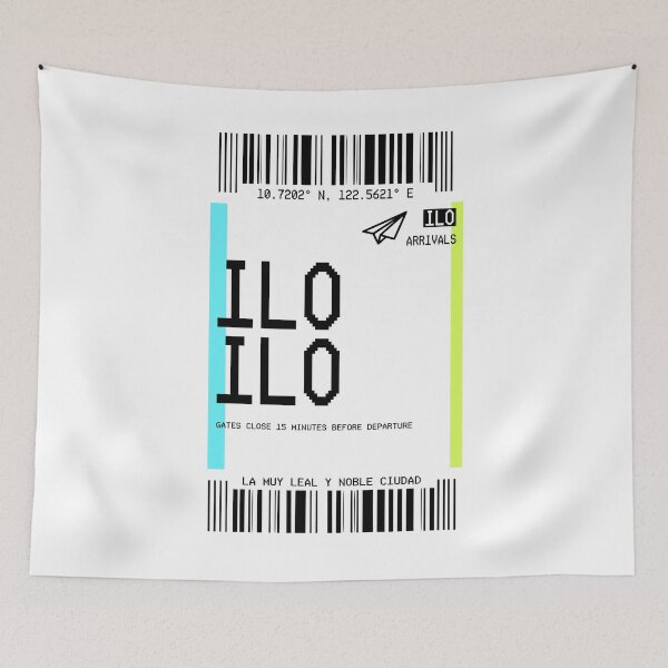 Item preview, ILOILO PLANE TICKET PHONE CASE FILIPINO designed and sold by aydapadi.