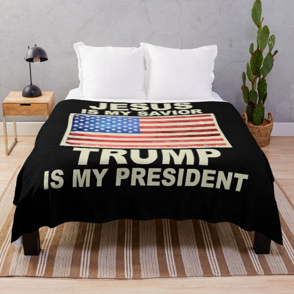 Item preview, Jesus Is My Savior Trump Is My President designed and sold by Andrea Lina.