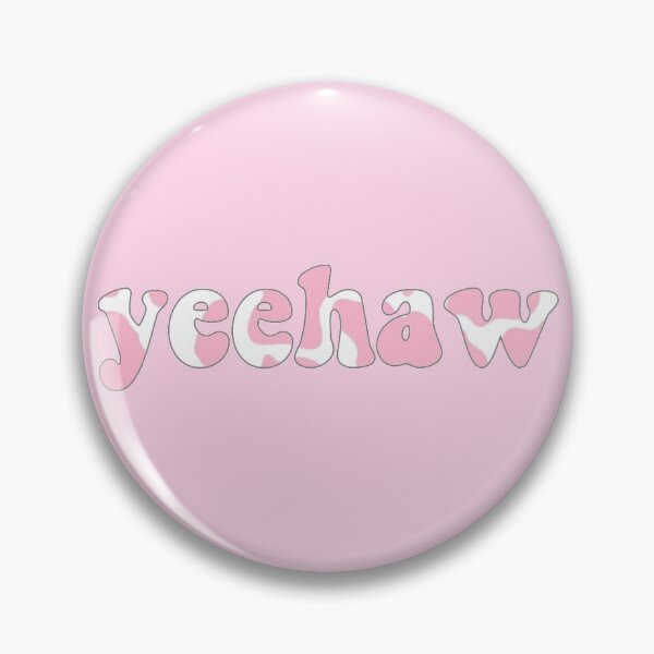 Item preview, Yeehaw pink cow  designed and sold by designingcass.