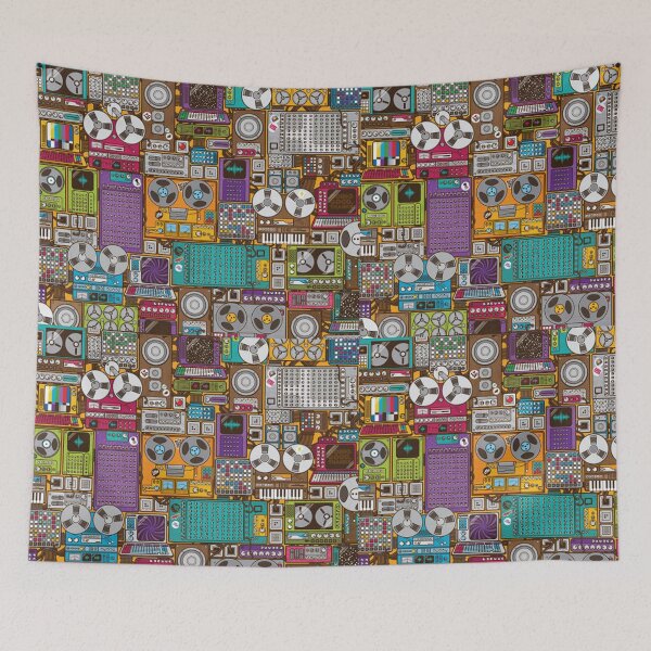 Item preview, Electronic 80's Retro Devices designed and sold by HavenDesign.