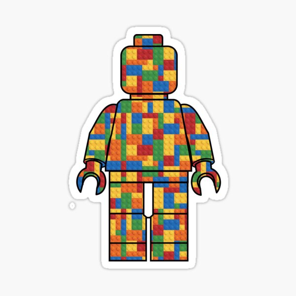LegoLove Building Blocks Sticker