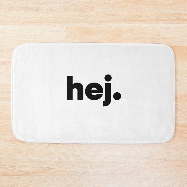 Item preview, Hej - Hello in Swedish designed and sold by swedishprints.