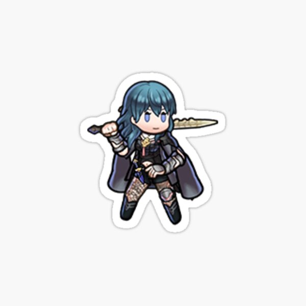 Byleth (female) (((special)))) fire fashion emblem 913 sticker