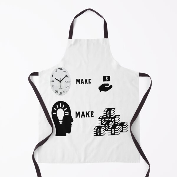 Item preview, Hours Make Dollars Ideas Make Millions designed and sold by BIZARRE PRINTS.