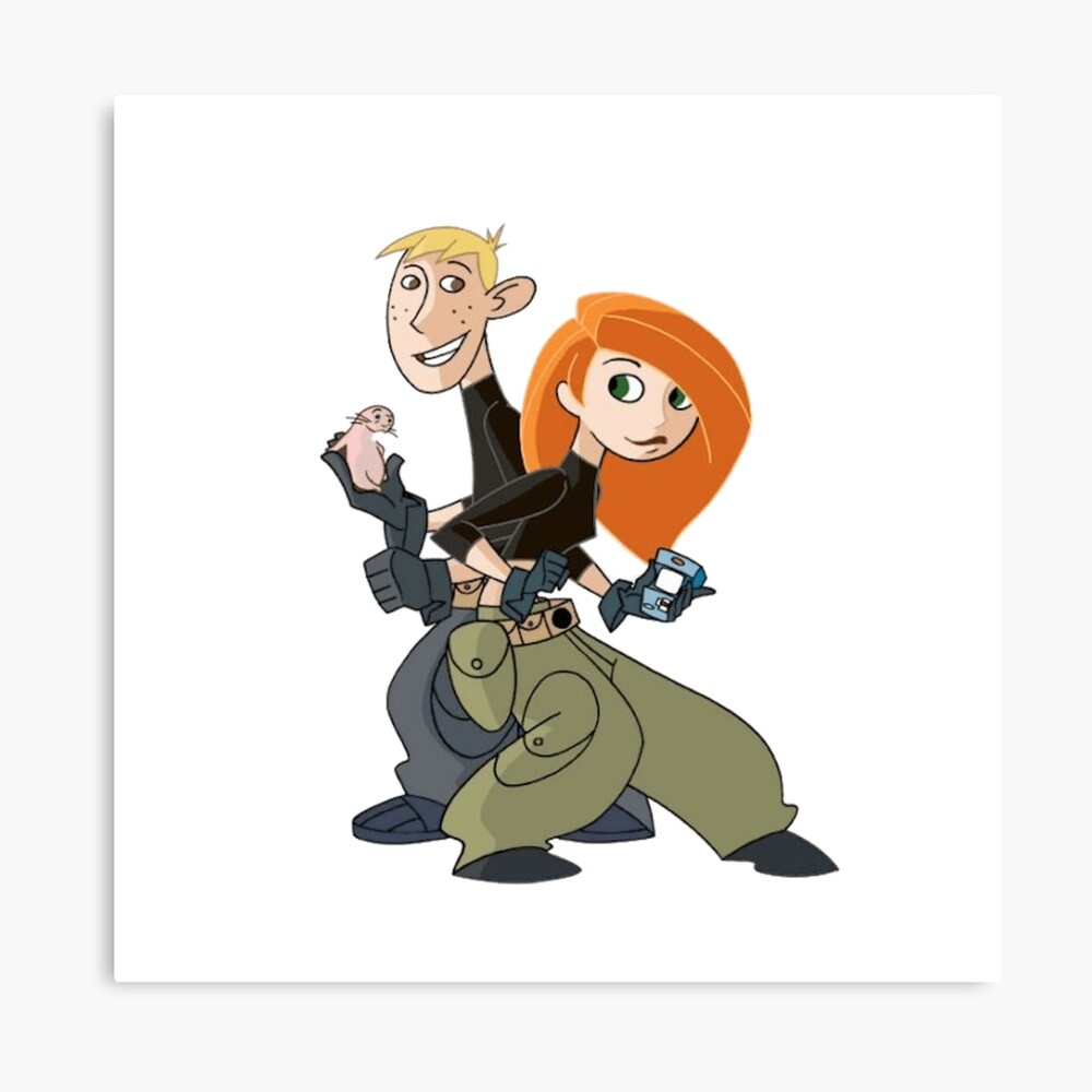 Póster for Sale con la obra «Kim Possible y Ron Stoppable» de l-whitney |  Redbubble