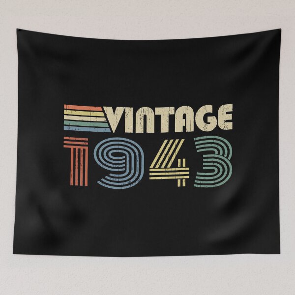Item preview, Vintage 1943 77th Birthday Gift Born In 1943 77 Years Old designed and sold by Takatv.