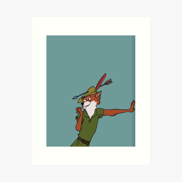 Robin Hood Kunstdruck