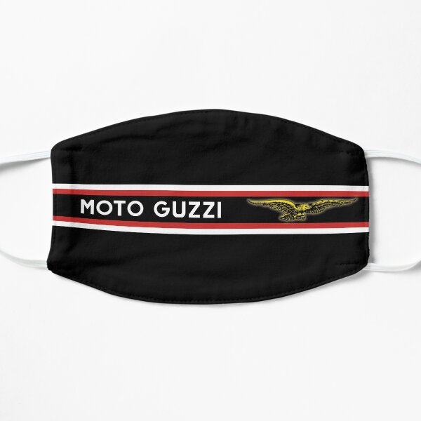 Logo de réservoir Moto Guzzi V7 Sport Telaio Rosso Masque sans plis