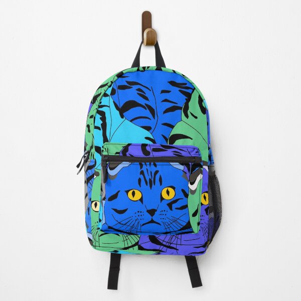 Item preview, Cat Head Color Pattern, Funny Kitties Design for Cat Lovers designed and sold by PrintOfi.