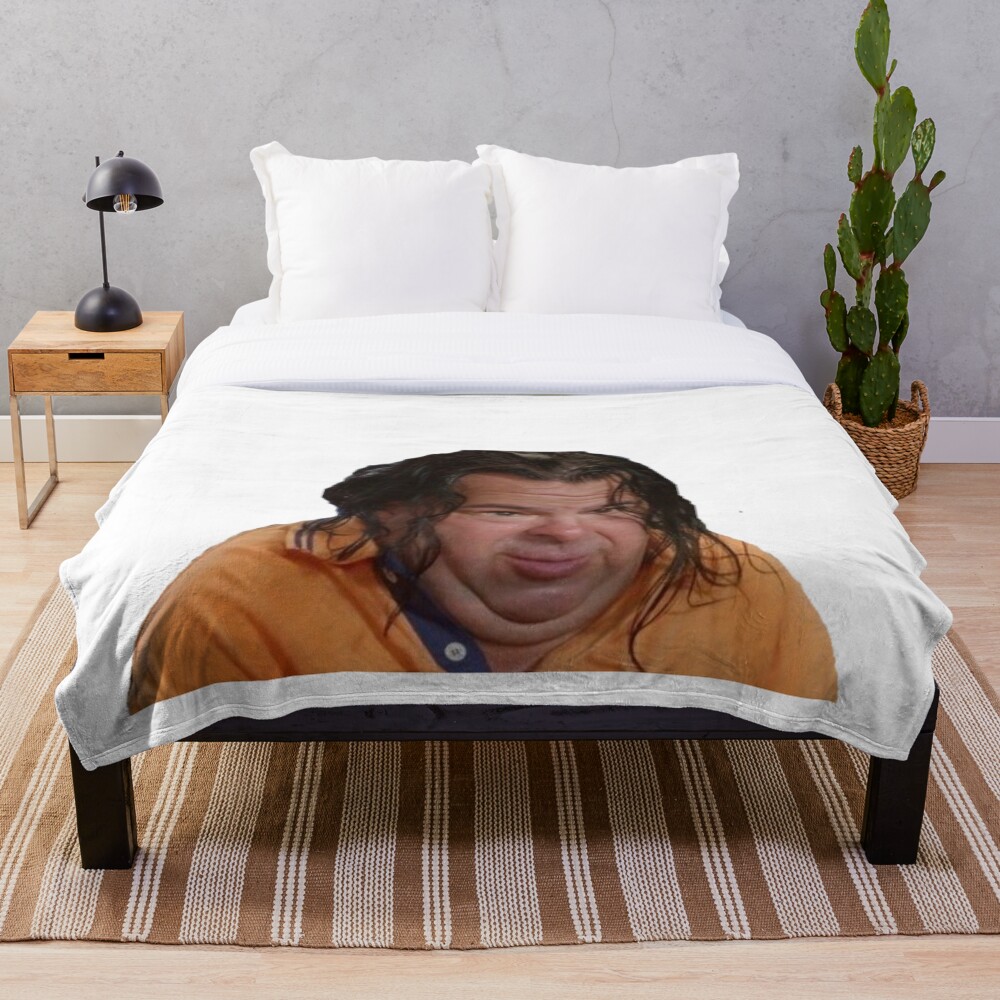 "Big Ed" Throw Blanket for Sale by Abbylanza5 Redbubble