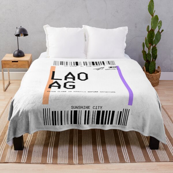Item preview, LAOAG PLANE TICKET PHONE CASE FILIPINO designed and sold by aydapadi.