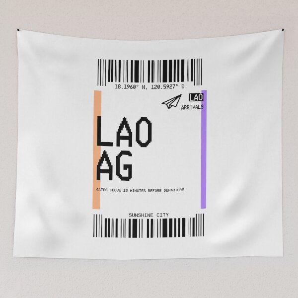 Item preview, LAOAG PLANE TICKET PHONE CASE FILIPINO designed and sold by aydapadi.