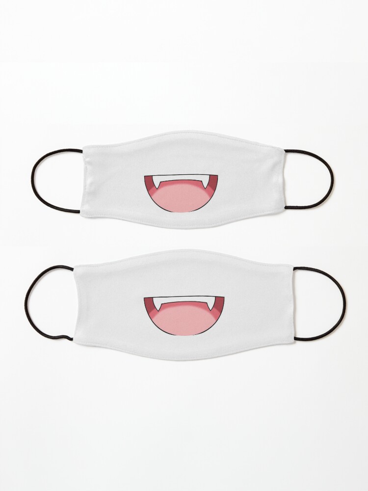 Kawaii Anime Mouth Mask (Fang Teeth) | Mask