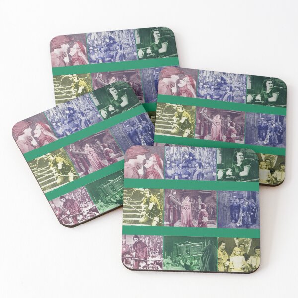 Item preview, Errol Flynn Olivia De Havilland ROBIN HOOD collage designed and sold by Love30smovies.
