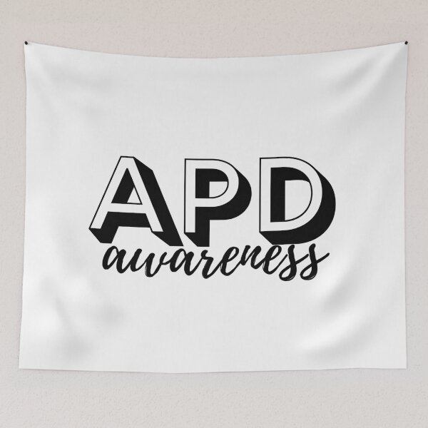 Item preview, Auditory Processing Disorder, APD Awarness designed and sold by GarbledLife.