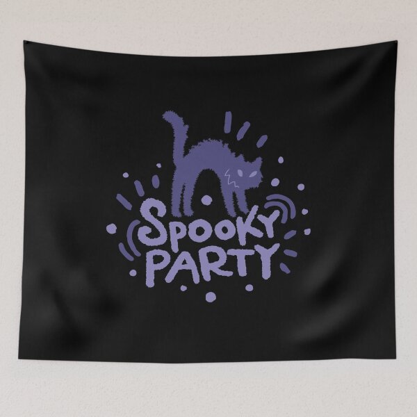 Item preview, Spooky party  with cat. designed and sold by ShutterKapan.