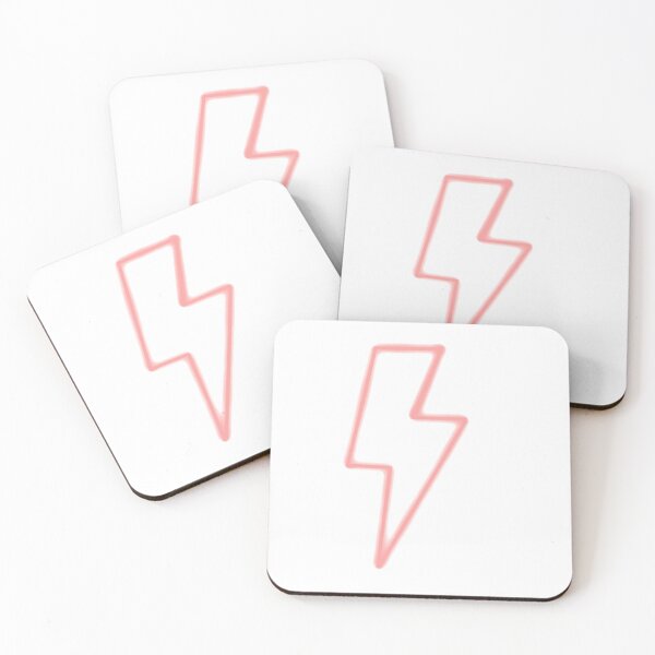 Item preview, Neon Pink Lighting Bolt designed and sold by AmandazDesigns.
