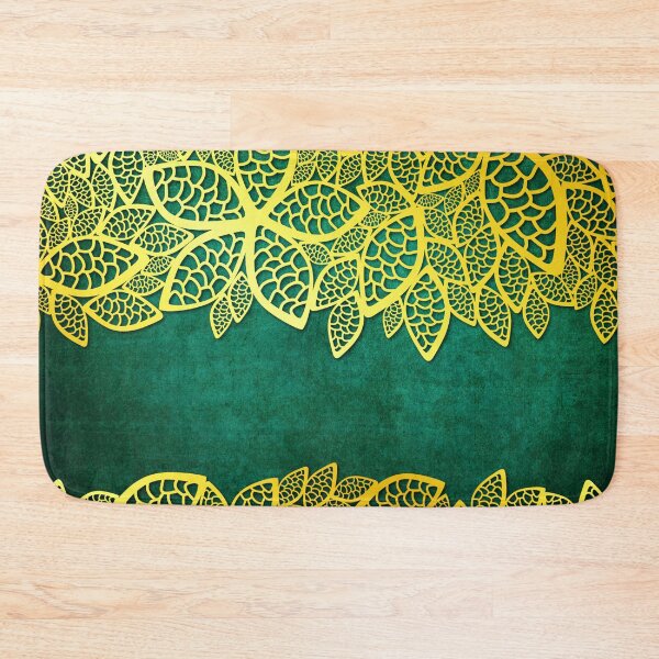 Item preview, Golden leaves lace designed and sold by Red Witch Art.