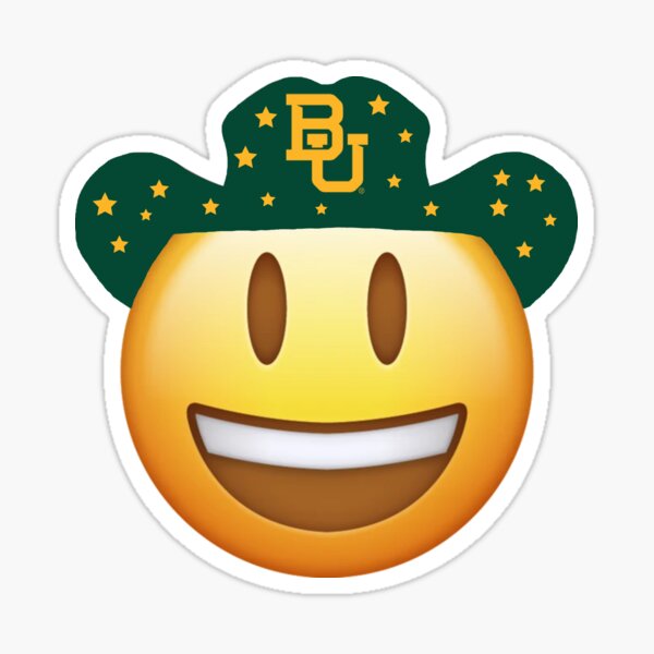 Baylor Cowboy Emoji Sticker