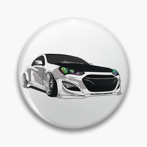 Item preview, Hyundai Genesis Car Art designed and sold by designed GiGi.