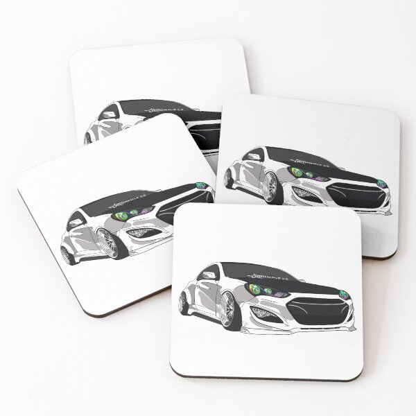 Item preview, Hyundai Genesis Car Art designed and sold by designed GiGi.