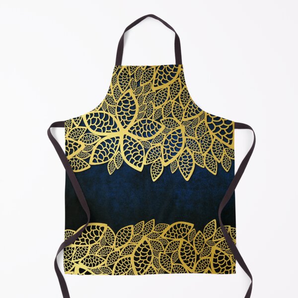 Item preview, Golden leaves lace designed and sold by Red Witch Art.