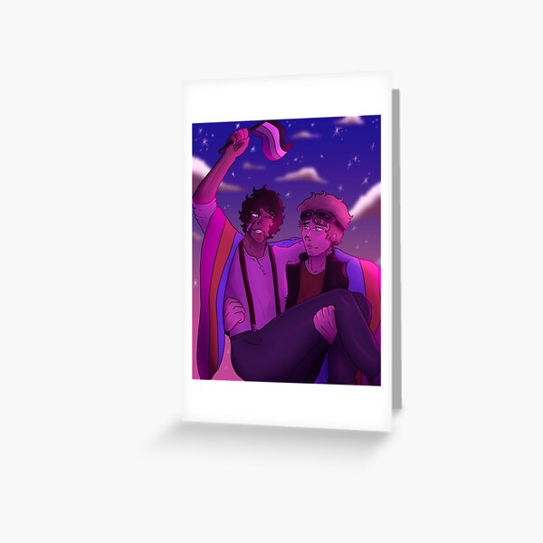 Pregnant minecraft story mode lukas x jesse,lukas greeting cards redbubble