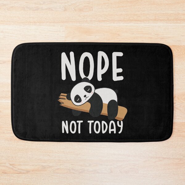 Item preview, Nope Not Today - Sleeping Panda designed and sold by BeerBro-Designs.