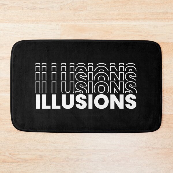Item preview, Illusions Text Outlined designed and sold by ezralfredo.