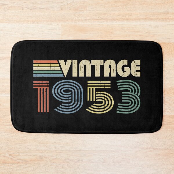 Aperçu de l'œuvre Vintage 1953 67e anniversaire cadeau né en 1953 67 ans créée et vendue par Takatv.