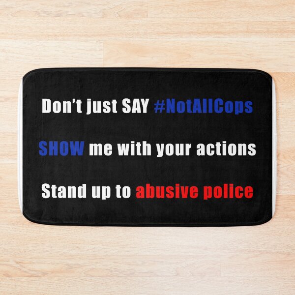 Item preview, Not All Cops? Show, Don't Tell! designed and sold by StephOBrien.