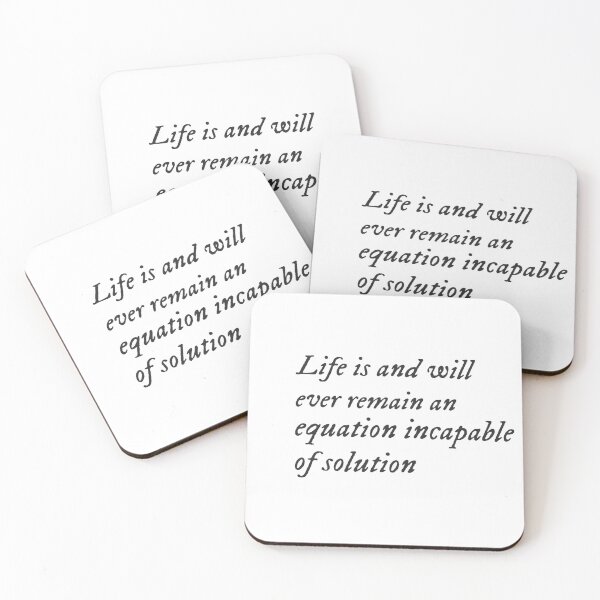 Item preview, Life is an equation designed and sold by MiguelMejia18.