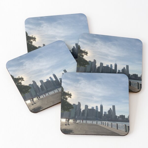 Item preview, View of the New York City skyline in the afternoon designed and sold by shereen96.
