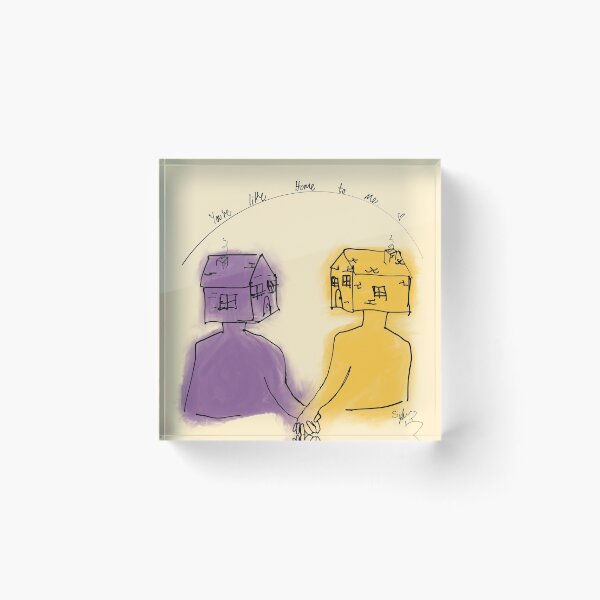 Item preview, ”you’re like home to me” designed and sold by artbysydneyk.
