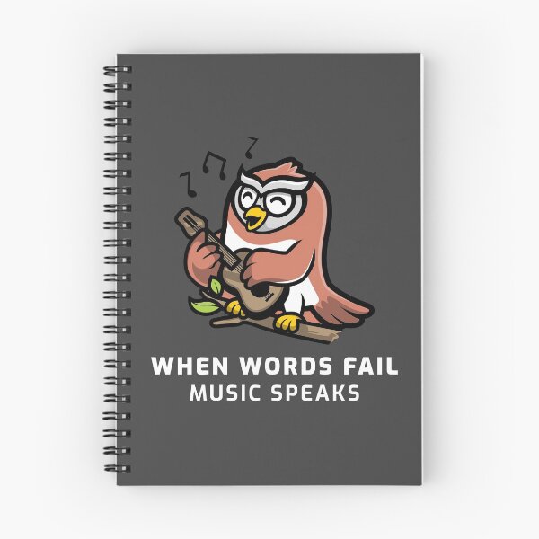 Item preview, When words fail, music speaks designed and sold by MiguelMejia18.