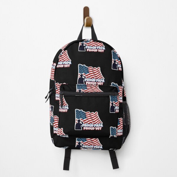 Item preview, Proud  Papa Proud Vet - American Flag Soldier - Original by Boo-da-chay designed and sold by Boo-da-chay.