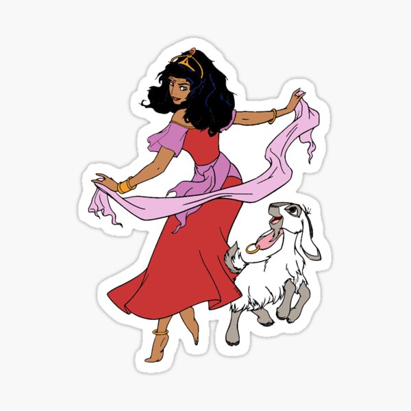 Item preview, esmeralda and djali designed and sold by spiderneds.