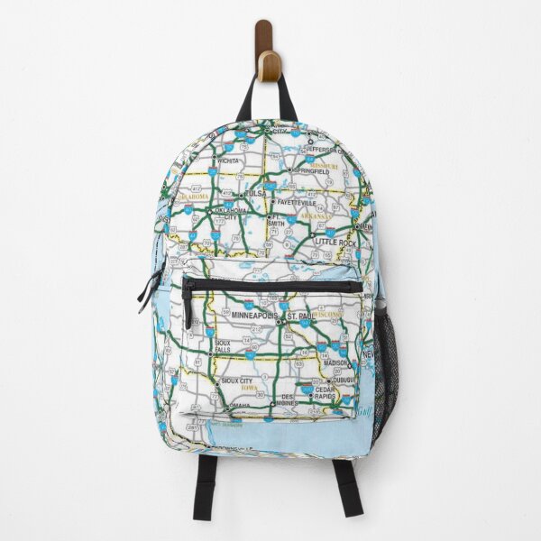 Item preview, US Highways Roadmap designed and sold by WanderingLife.